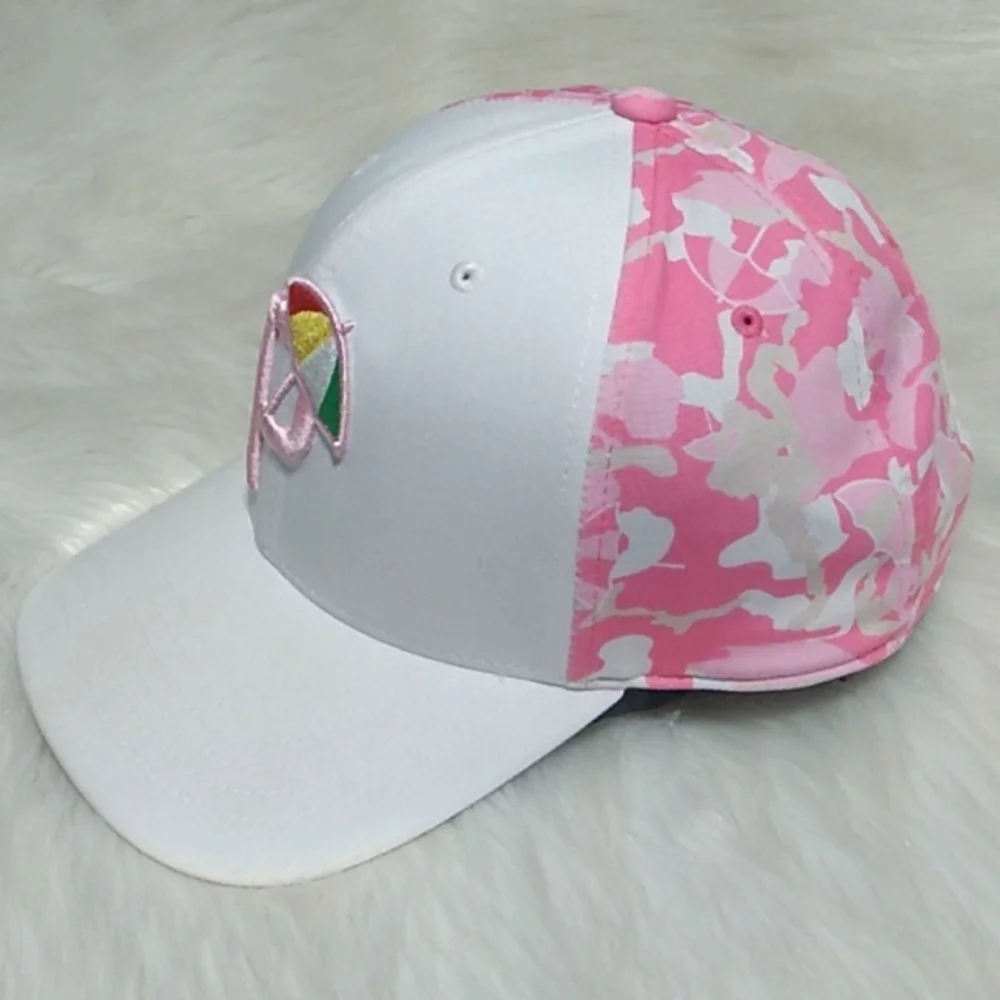 Puma Pink Camouflage Snap Back Hat